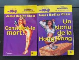 2 titluri JAMES HADLEY CHASE: Consideră-te mort! / Un sicriu de la Hong Kong
