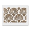 Sablon Perete vopsire, tencuiala 900x600x0.7mm Geometric Sun Burst Refolosibil, model MXSP7095, Oem