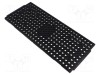 Tăviță ESD pentru circuite electronice ANTISTAT 8x8mm neagră 150&deg;C