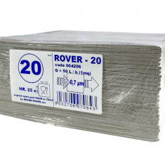 Placa filtranta Rover 20 20x20, dimensiune standard, filtrare vin sterila (pentru imbuteliere)