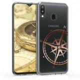 Husa pentru Samsung Galaxy M20, Silicon, Roz, 48317.02, Carcasa, Kwmobile