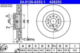 Disc frana ATE 24.0128-0253.1