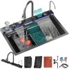 Chiuvetă Multifuncțională Smart, Afisaj digital, LED, 80 x 45 cm