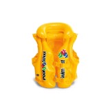 Vesta gonflabila pentru copii, 3-6 ani, 50x47 cm, 18-30 kg, Galben, ATU-V0065