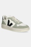 Veja sneakers VI0220500A V-10 LEATHER femei, culoarea verde, VI0220500A