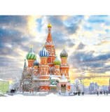 Puzzle Eurographics - Saint Basil&#039;s Cathedral: Moscow, 1000 piese