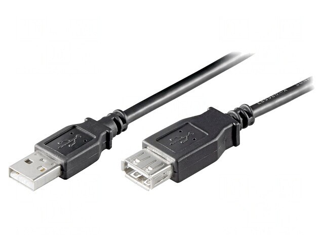Cablu USB 2.0 A-A 3m Negru