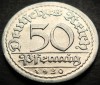 Moneda istorica 50 PFENNIG - GERMANIA, anul 1920 *cod 5199 - litera D = UNC, Europa