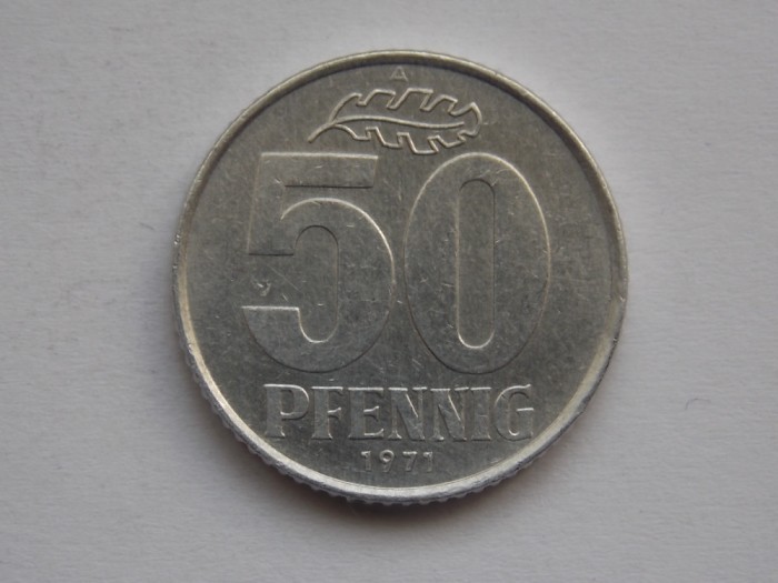 50 PFENNIG 1971 RDG