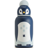 Waterdrop Steel Toddler sticlă inoxidabilă pentru apă pentru copii Pico Penguin 400 ml