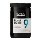 Pudra decoloranta L&#039;Oreal Professionnel Blond Studio Lightening, 9 tonuri, 500 g