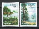 Belarus 2001 Mi 409/10 MNH - Europa: Apa datatoare de viata