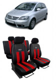 Cumpara ieftin Huse scaune auto VW GOLF V PLUS 2004-2008 Piele ecologica Negru + Rosu Textil, Umbrella