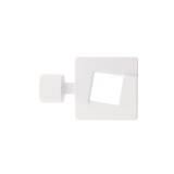 Set Capăt Decorativ Galerie Upper Fi20 &ndash; Alb Mat Compoziție Fier Forjat