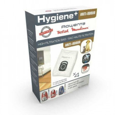 Set 4 saci Hygiene+ anti-miros pentru aspirator Rowenta, ZR200720