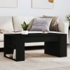 VidaXL Măsuță de cafea, negru, 102x55x42 cm, lemn prelucrat 831854
