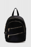 Answear Lab rucsac femei, culoarea negru, mic, neted