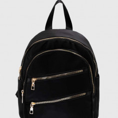 Answear Lab rucsac femei, culoarea negru, mic, neted