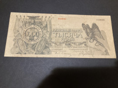 North-West Russia 1000 rouble, Northern Front (Estonia) 1919 foto