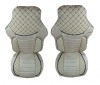 2 x Huse pentru MAN TGX TGA TGM TGL TGS Camioane Bej Piele Textil