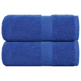 Cumpara ieftin Prosoape de oaspeti, FROGN, 2 buc., albastru, 30x50 cm, 360 g/m&sup2;