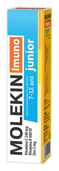 MOLEKIN IMUNO JUNIOR 7-12ANI 20CPR EFERVESCENTE