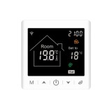 Cumpara ieftin Termostat Wi-Fi BeOk pentru centrala termica pe gaz si incalzire in pardoseala SmartElectro IntelligentHouse