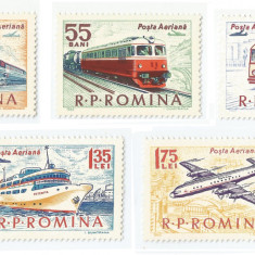 România, LP 565/1963, Mijloace de transport, MNH