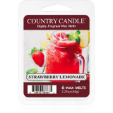 Country Candle Strawberry Lemonade ceară pentru aromatizator 64 g