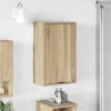 VidaXL Dulap de Baie Stejar sonoma 39 x 23.5 x 65 cm Lemn compozit 883386
