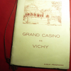 Album -Program - Grand Casino de Vichy cu numeroase reclame 1933