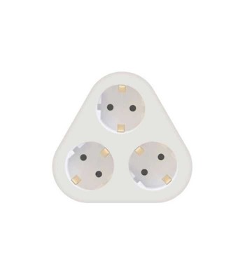 Stecher triplu Technik MT-3WH cu contact protectie 3x Schuko 3500W foto