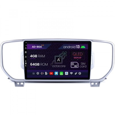 Navigatie Kia Sportage (2016-2018), Android 13, A-Octacore 4GB RAM + 64GB ROM, 9 Inch - AD-BGA9004+AD-BGRKIT150V2 foto