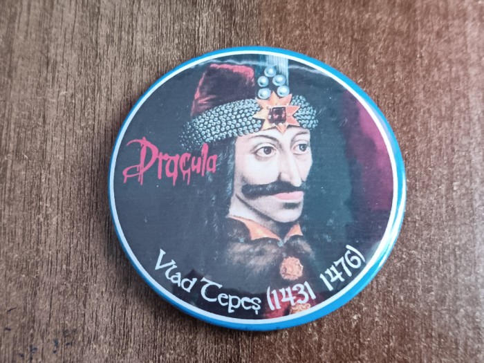 D2 - Magnet frigider - tematica Istorie - Vlad Tepes