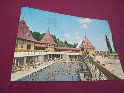 CARTE POSTALA - ORADEA -BAILE FELIX-STRANDUL APOLLO CIRCULATA foto