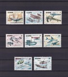 Serie completă de timbre poștale &bdquo;Cucerirea Aerului&rdquo; (Zair, 1978)