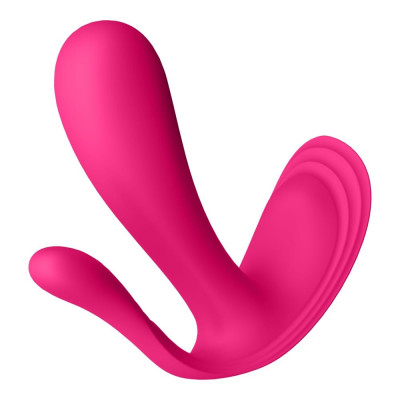 Top Secret+ pink - Vibrator Discret cu Control prin Aplicație foto