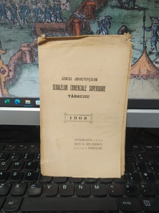 Cercul Absolvenților Școalelor Comerciale Superioare T&acirc;rgu Jiu, Statut, T&acirc;rgu Jiu 1908, 013