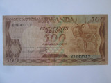 Rara! Rwanda 500 Francs/Amafranga 1981