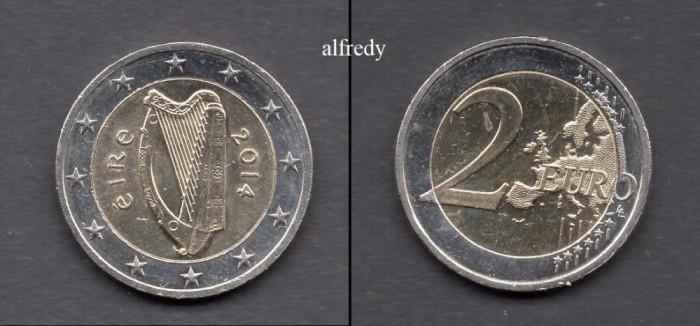 IRLANDA 2014 2 euro