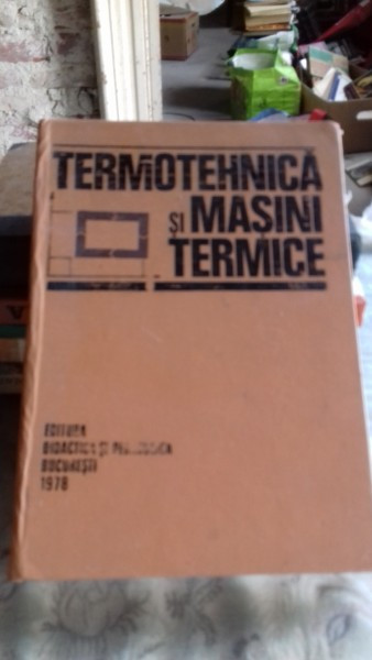 TERMOTEHNICA SI MASINI TERMICE - STOIAN PETRESCU