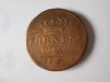 Rara! Regatul celor doua Sicilii 10 Tornesi 1853 regele Ferdinand II, Europa, Bronz