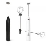 Mixer USB 2 in 1 pentru Lapte și Băuturi, 4W, Re&icirc;ncărcabil, 17 cm