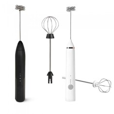 Mixer USB 2 in 1 pentru Lapte și Băuturi, 4W, Re&icirc;ncărcabil, 17 cm
