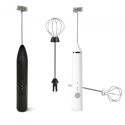 Mixer USB 2 in 1 pentru Lapte și Băuturi, 4W, Re&amp;icirc;ncărcabil, 17 cm foto