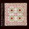 2024 Wall Calendar Red &amp; Green Antique Quilts from the Poos Collection: 12 Months; 12&quot;&quot; X 12&quot;&quot;