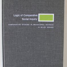 LOGIC OF COMPARATIVE SOCIAL INQUIRY , COMPARATIVE STUDIES IN BEHAVIORAL SCIENCE by ADAM PRZEWORSKI and HENRY TEUNE , 1970