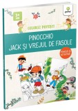 Cumpara ieftin Pinocchio &amp; Jack si vrejul de fasole/ Colorez povesti