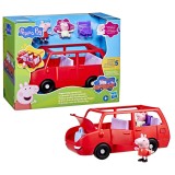 PEPPA PIG MASINA FAMILIEI PEPPA CU FIGURINE