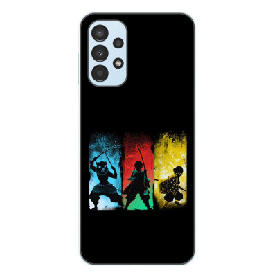 Husa compatibila cu Samsung Galaxy A13 4G Silicon Gel Tpu Model Demon Slayer Team foto